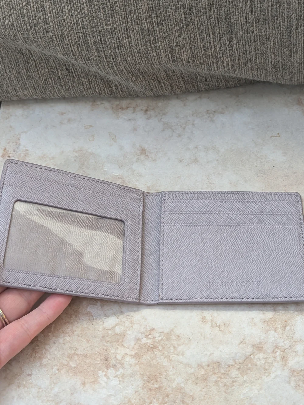 Michael Kors Textured Bi-Fold Wallet EUC